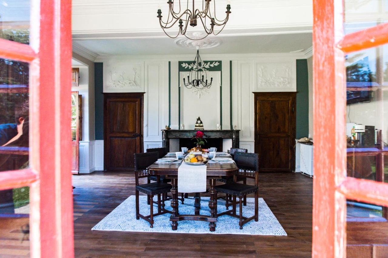 Le Bas Chitray Bed & Breakfast Ménil Exterior foto