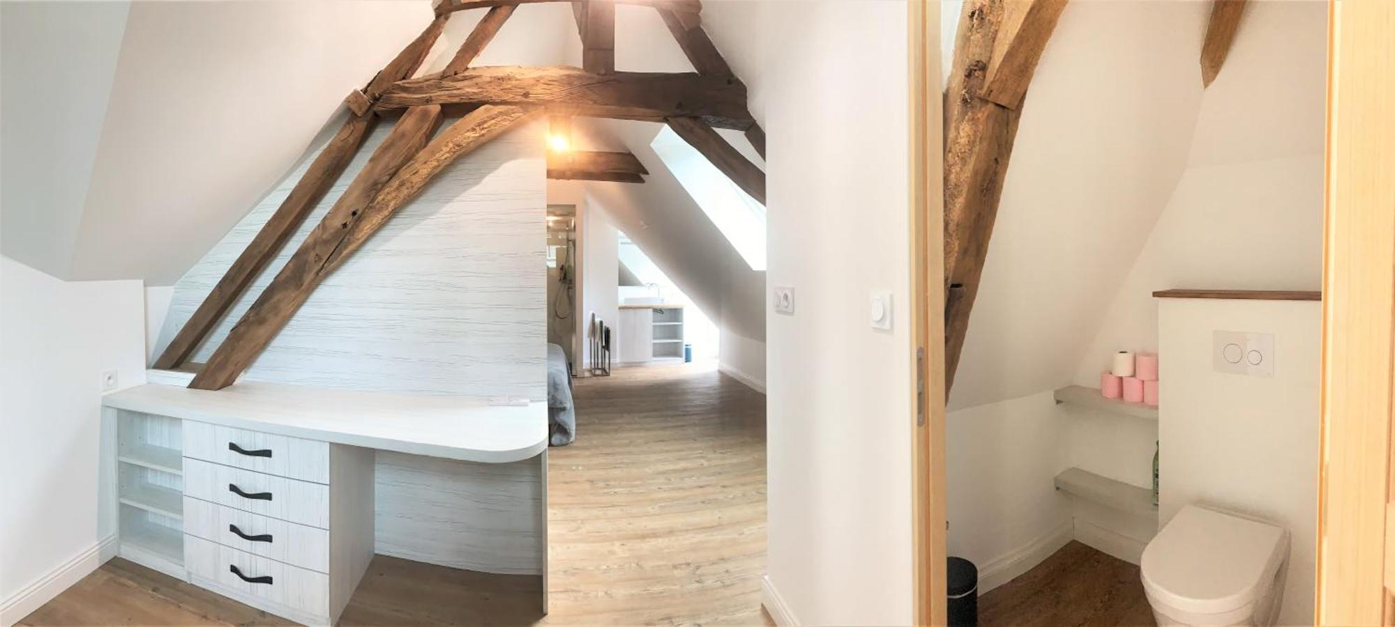 Le Bas Chitray Bed & Breakfast Ménil Exterior foto